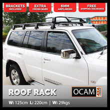Load image into Gallery viewer, OCAM Aluminium Roof Top Tent Roof Rack for Pajero Patrol Landcruiser Cherokee Alloy