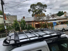 Load image into Gallery viewer, Aluminium Roof Top Tent Rack for Land Rover Discovery 3 & 4, 1.8m