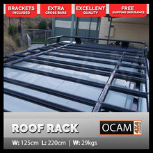 Load image into Gallery viewer, Aluminium Roof Top Tent Rack for Mitsubishi Pajero 2007-Current Full Length Alloy