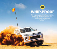 Load image into Gallery viewer, SAN HIMA 4WD Recovery Sand Flag Safety Flag Simpson Desert Quick Connector 3x1M