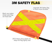 Load image into Gallery viewer, SAN HIMA 4WD Recovery Sand Flag Safety Flag Simpson Desert Quick Connector 3x1M