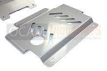Load image into Gallery viewer, OCAM Steel Bash Plates For Nissan Navara D40 2005-12 4mm Silver (430 x 460mm)