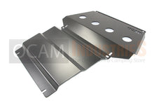 Load image into Gallery viewer, OCAM Steel Bash Plates for Mitsubishi Triton MQ MR 05/2015-2023, 4mm-Silver 2nd style