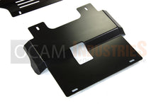 Load image into Gallery viewer, OCAM 3PC Steel Bash Plates For Toyota Hilux N70 2011-15 4mm, Black