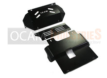 Load image into Gallery viewer, OCAM 3PC Steel Bash Plates For Toyota Hilux N70 2011-15 4mm, Black