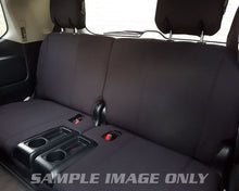 Load image into Gallery viewer, Third Row Wetseat Tailored Neoprene Seat Covers for Toyota Prado 150 Series 11/2009-05/2021, (Altitude & GXL), Black With Black Stitching