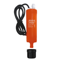 Load image into Gallery viewer, SEAFLO 200GPH Submersible Inline 12V Water Pump SFSP1-G200-03B