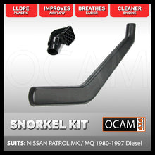 Load image into Gallery viewer, Snorkel Kit for NISSAN PATROL MK / MQ 1980-1997 Diesel 4x4 4wd