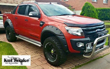 Load image into Gallery viewer, OCAM Steel Side Steps & Kut Snake Flares for Ford Ranger PX PXMKII 2011-2018
