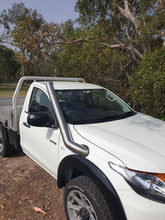Load image into Gallery viewer, Brushed Stainless Steel Snorkel 4" To Suit Mitsubishi Triton MQ MR 05/2015-2023