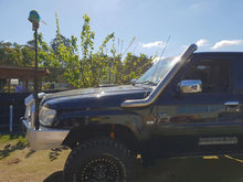 Load image into Gallery viewer, 4"Stainless Steel Snorkel Brushed To Suit Nissan GU Patrol 2.8L, 3.0L, 4.2L