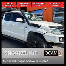 Load image into Gallery viewer, 4" Stainless Steel Snorkel Brushed To Suit Volkswagon Amarok 2010-2022