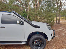 Load image into Gallery viewer, 4" Stainless Steel Snorkel To Suit Isuzu D-MAX & MU-X Satin Black Powdercoat DMAX