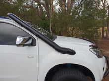 Load image into Gallery viewer, 4" Stainless Steel Snorkel To Suit Isuzu D-MAX & MU-X Satin Black Powdercoat DMAX