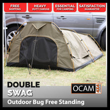 Load image into Gallery viewer, OCAM Outdoor Bug Double Swag 210 x 145/90(at head) 135/50(at feet)