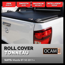 Load image into Gallery viewer, Retractable TonneauRoll Cover For Mazda BT-50, 09/2020+ Dual Cab, BT50 Electric Roller Shutter