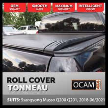 Load image into Gallery viewer, Retractable Tonneau Electric Roll Cover For Ssangyong Musso Q215, 07/2021-2023, Dual Cab, Electric Roller Shutter