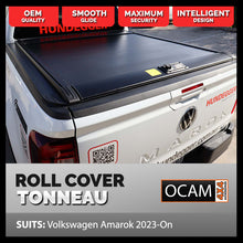 Load image into Gallery viewer, Retractable Manual Tonneau Cover Roller Shutter for Volkswagen Amarok 05/2023+ Dual Cab