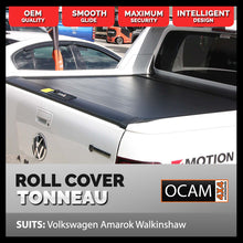 Load image into Gallery viewer, Retractable Tonneau Roll Cover For Volkswagen Amarok Walkinshaw, Dual Cab, Manual Roller Shutter, With Sailplane