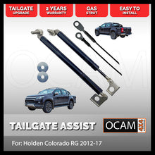 Load image into Gallery viewer, OCAM Tailgate Assist Strut Kit for Holden Colorado RG 2012-17, With Wire, Easy-Up & Slow-Down