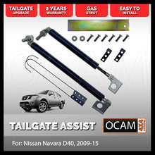 Load image into Gallery viewer, OCAM Tailgate Assist Strut Kit for Nissan Navara D40, 2009-15, Easy-Up & Slow-Down