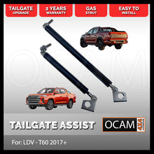 Load image into Gallery viewer, OCAM Tailgate Assist Strut Kit for LDV T60 2017-23, Easy-Up & Slow-Down