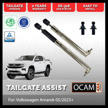 Load image into Gallery viewer, OCAM Tailgate Assist Strut Kit for Volkswagen Amarok 2023+ Easy-Up & Slow-Down, Stainless Steel 316