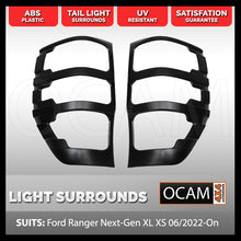 Load image into Gallery viewer, Tail Light Lamp Surrounds for Ford Ranger Next-Gen XLT 06/2022-Current