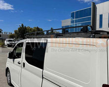 Load image into Gallery viewer, OCAM Aluminium Tradesman Roof Rack For Toyota Hiace 2019-Current, Alloy 3000x1464mm