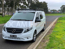 Load image into Gallery viewer, OCAM Aluminium Tradesman Roof Rack For Mercedes Vito Crew Cab LWB 3100x1464mm
