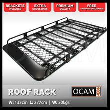 Load image into Gallery viewer, OCAM Aluminium Tradesman Roof Rack For Volkswagen Transporter T5 T6 SWB 2772x1330