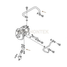 Load image into Gallery viewer, Turbo Oil Feed Return Line Kit Mazdaspeed Miata 1.8L IHI VJ35