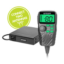 Load image into Gallery viewer, UHF182X Oricom Dual Smart Antenna 5 watt UHF CB Radio