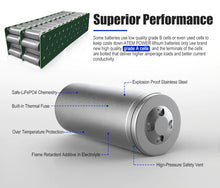 Load image into Gallery viewer, ATEMPOWER 12V 200Ah Lithium Battery LiFePO4