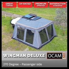 Load image into Gallery viewer, OCAM Wingman Deluxe Awning Tent / Walls, 2.3m, Passenger Side