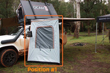 Load image into Gallery viewer, OCAM Wingman Premium Driver Side Awning Wall, Position #1