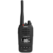 Load image into Gallery viewer, Uniden 5 Watt Waterproof Smart UHF Handheld Radio w/ Large OLED XTRAK-50PRO