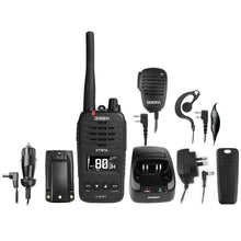 Load image into Gallery viewer, Uniden 5 Watt Waterproof Smart UHF Handheld Radio w/ Large OLED XTRAK-50