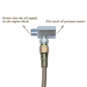 Oil Pressure Sensor Tee Adapter Fitting Kit Ford Falcon Barra XR6 BA BF FG