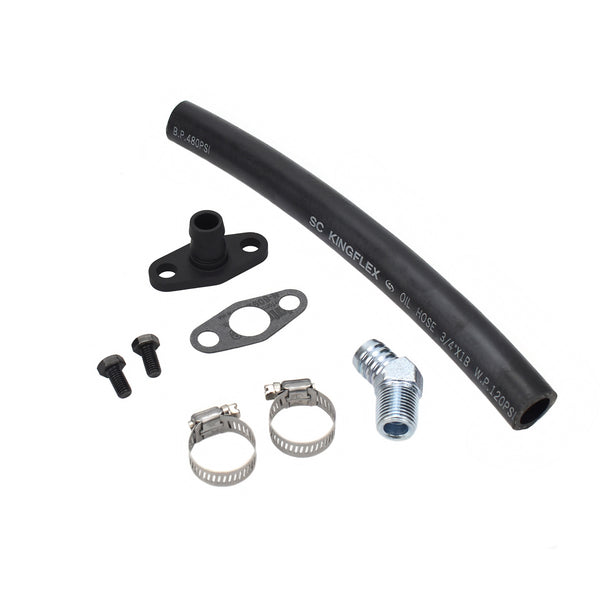 Turbo Oil Drain Hose Kit Toyota Land Cruiser 2H with Holset Super HX30