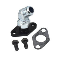 Load image into Gallery viewer, 10AN 45 Degree Oil Drain Flange Kit for Toyota 1JZ 2JZ Oil Pan