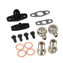 Load image into Gallery viewer, Turbo Oil Water Fitting Kit Garrett GT37R GT40R GT42R GT45R