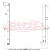 Load image into Gallery viewer, 42mm Closemesh Radiator - Straight Lower Outlet (Mitsubishi Triton ML-MN 2.5L/3.5L Diesel 08-15)