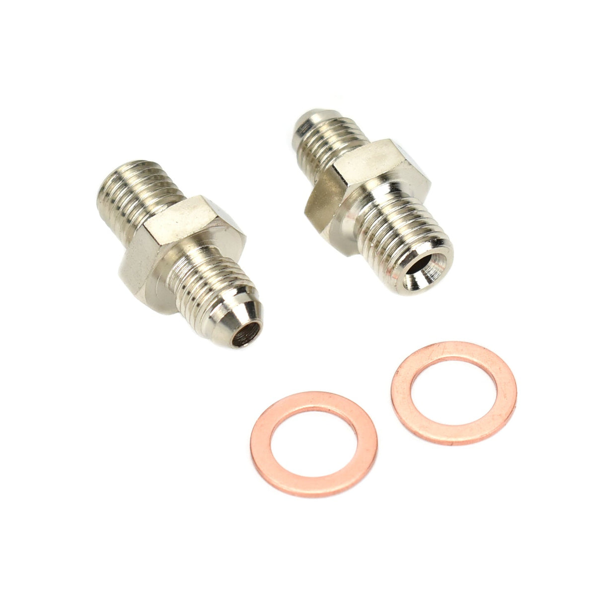 Raccord Fileté Restriction D'Huile 4AN M12x1.25 - Amélioration Performances Turbo GT35 T25 T28 T3 T4
