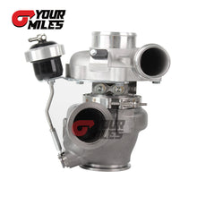Load image into Gallery viewer, Wastegated G25-550 Dual Ball Bearing Point Milled Comp. Wheel TurboCharger 0.72 A/R Vband TH
