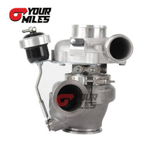 Load image into Gallery viewer, 25-660 Billet Wheel Dual Ball Bearing TurboCharger Wastegated 0.72 Vband TH