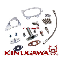 Load image into Gallery viewer, Kinugawa Turbocharger 4" Inlet T67-25G Oil-Cooled for SUBARU WRX STI 550HP