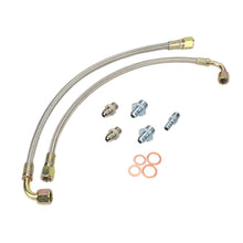 Load image into Gallery viewer, Turbo Water Line Kit Nissan SR20DET with RB25DET stock turbo (M18x1.5 water size)
