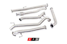 Load image into Gallery viewer, TOYOTA HILUX (2015+) GUN 2.8L & 2.4L TD 3" STAINLESS TURBO-BACK EXHAUST