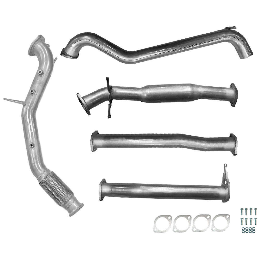 Ford Ranger PX2/PX3 3.2L Turbo Back Exhaust No Cat & Hotdog